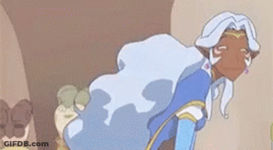 Voltron Princess Allura Eyes Anime GIF