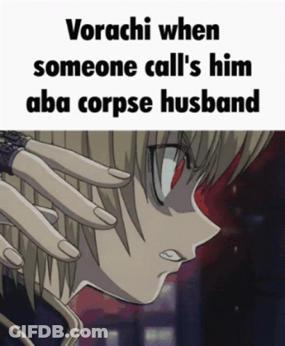 Vorachi When Someone Call 'S Him Aba Corpse Husband With A Picture Of Vorachi GIF