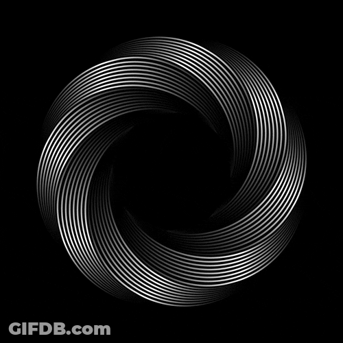 Vortex Looking Like Flower GIF