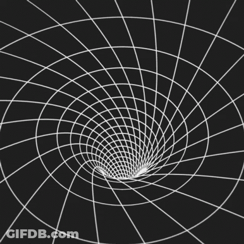Vortex Seeming Like Moving Away GIF