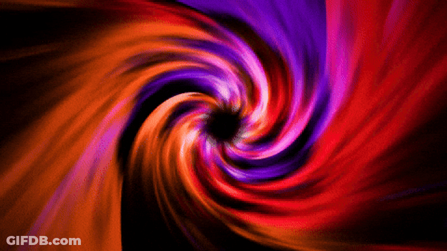 Vortex With Different Bright Colors GIF