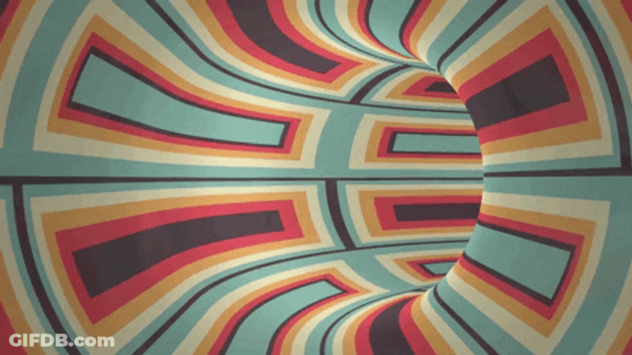 Vortex With Red Rectangle Sides GIF
