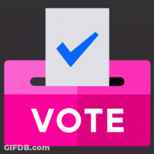 Vote Check List Ballot GIF