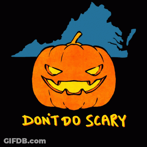 Vote Early For Terry Pumpkin Poster GIF