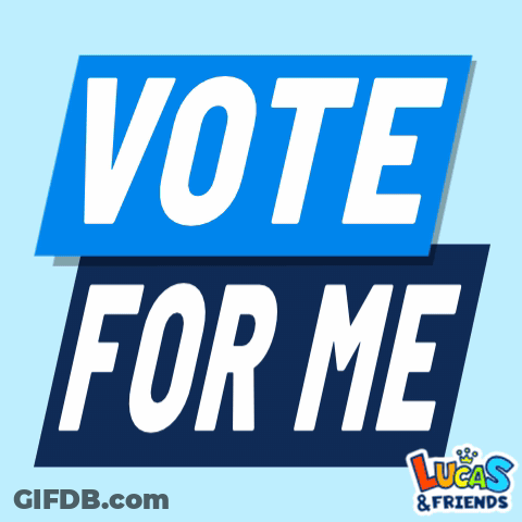 Vote For Me Sign GIF