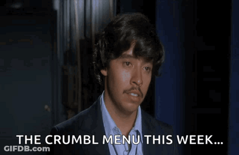 Vote For Pedro Crumble Menu Meme GIF