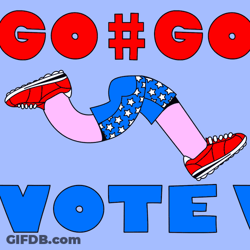 Vote For Pedro Go Vote Digital Art GIF