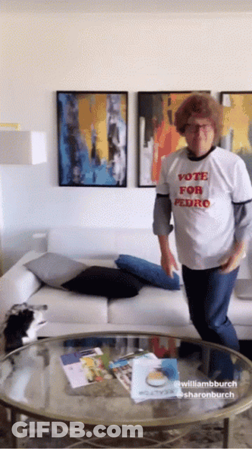 Vote For Pedro Grooving Napoleon Dynamite Spoof GIF