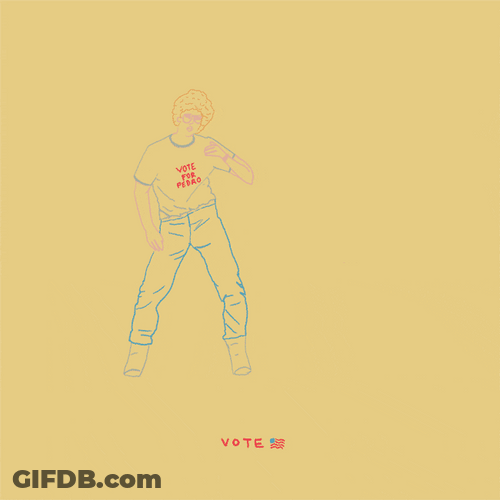 Vote For Pedro Napoleon Dynamite Cartoon GIF