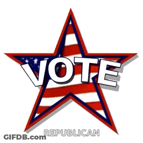Vote For Republican Party GIF