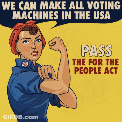 Vote Passes For The People Act GIF