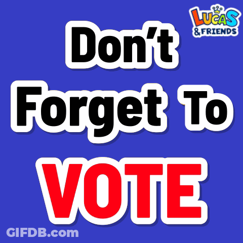 Vote Reminder Sign GIF