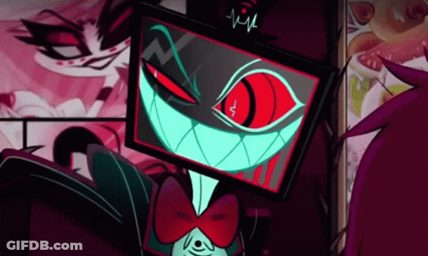 Vox And Alastor Hazbin Hotel GIF