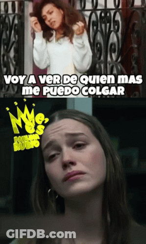 Voy A Ver De Quien Mas Me Puede Colgar Woman GIF