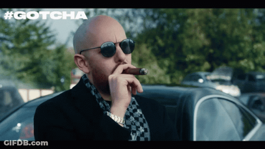 Vybz Kartel Gotcha Music Video Smoking Guy GIF