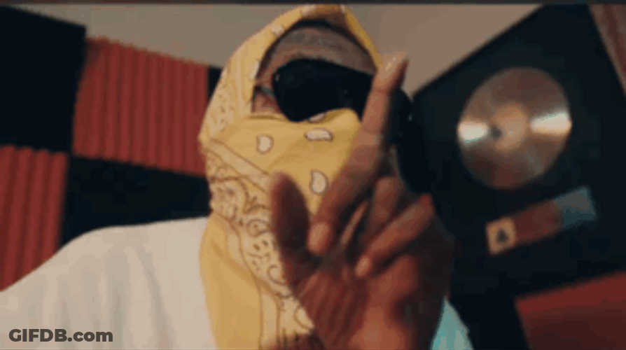 Vybz Kartel Hand Sign No GIF
