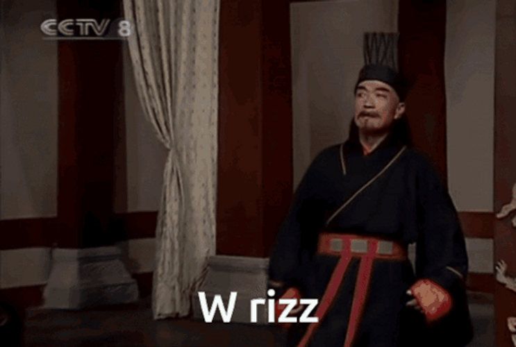 W Rizz Chinese Period Movie Clip GIF