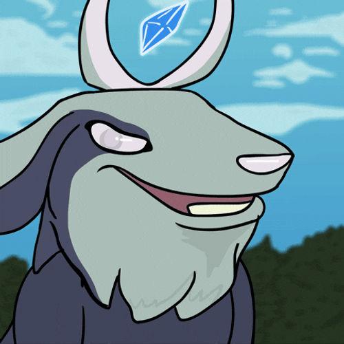 W Rizz Feisty Goat Goatician GIF