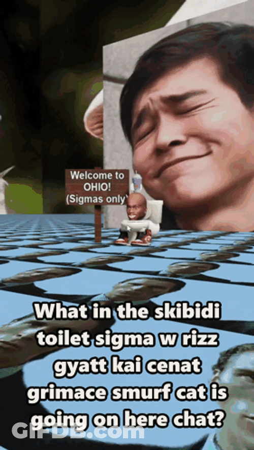 W Rizz Kai Cenat Panoramic Shot GIF