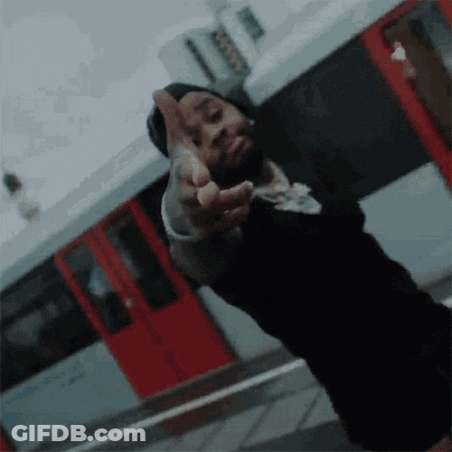 W Rizz Spunky Black Guy GIF
