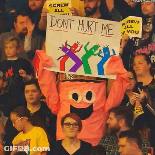 Wacky Waving Inflatable Tube Man Don't Hurt Me GIF