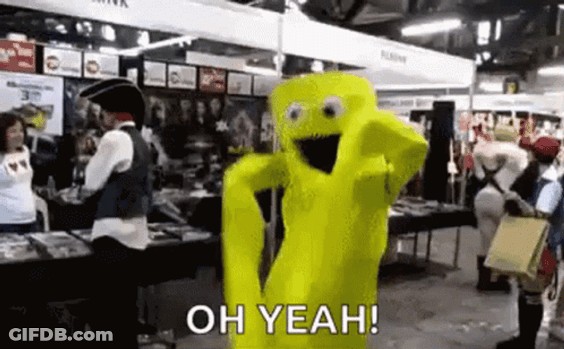 Wacky Waving Inflatable Tube Man Oh Yeah GIF