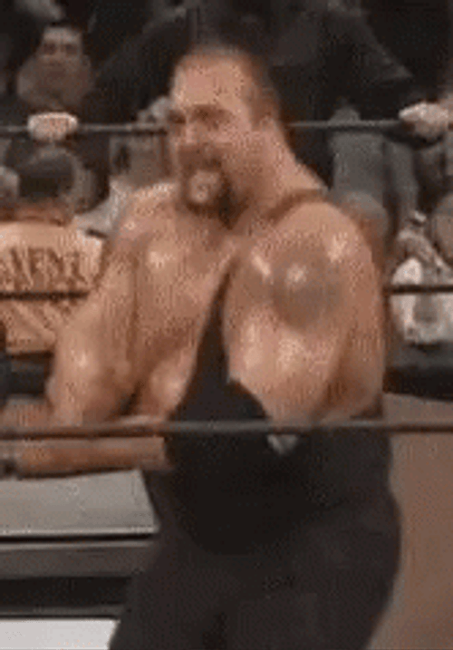Wacky WWE Dancing Wrestler GIF