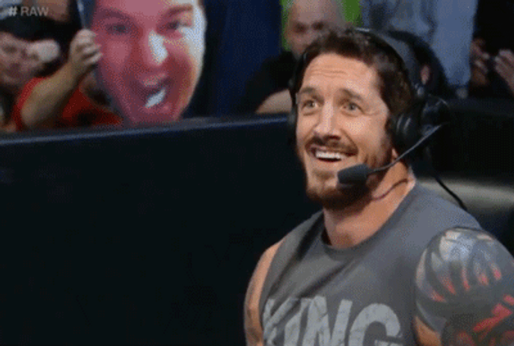Wade Barrett WWE Thumbs Up Meme GIF