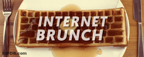 Waffle Saying Internet Brunch GIF