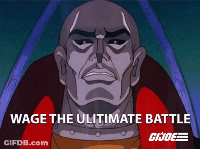 Wage The Ultimate Knowing Is Half The Battle GIF