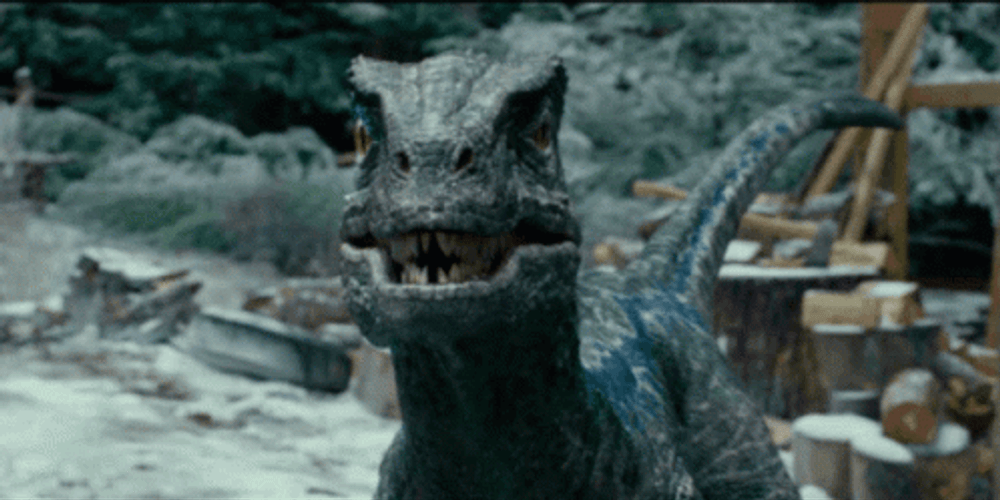 Wagging Tail Jurassic World GIF