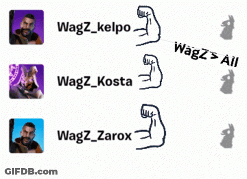 Wagz Kelpo Wagz Kosta Wagz Zarox And Wagz GIF
