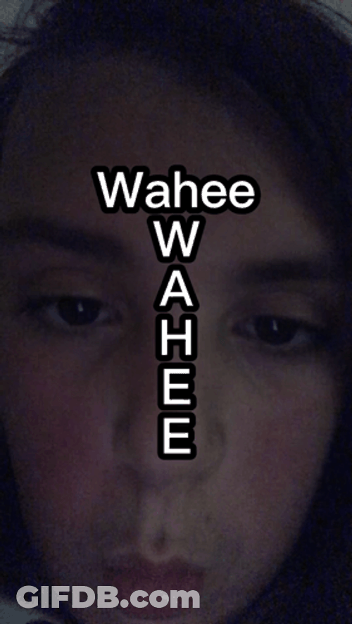 Wahoo Girl Close Up Wahee GIF