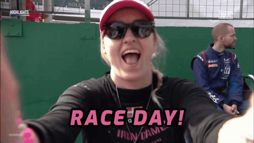 Wahoo It's Race Day GIF