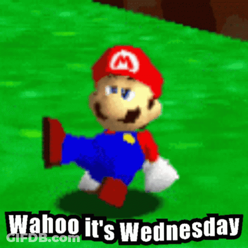 Wahoo Super Mario 64 Flare Dance Wednesday GIF