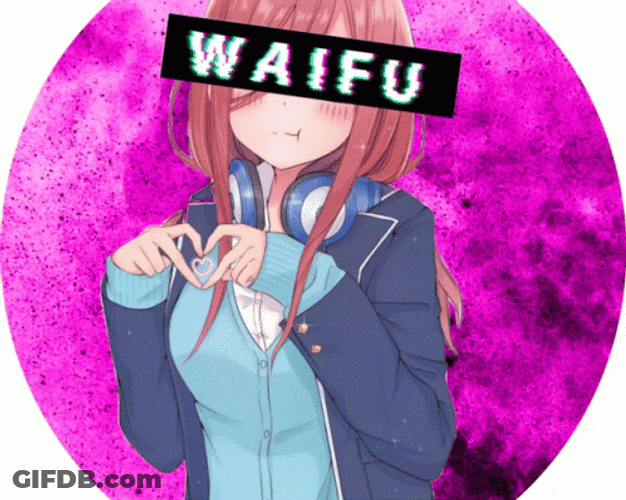 Waifu Miku Nakano Pink Hair GIF