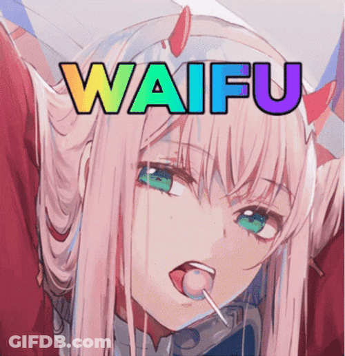 Waifu Zero Two GIF