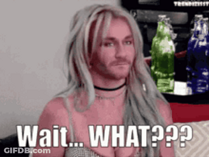 Wait What Funny Gay Man GIF