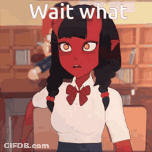 Wait What Mythical Devil Girl GIF