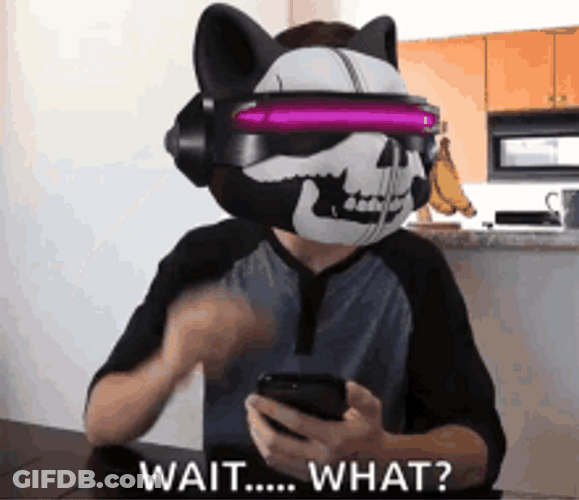 Wait What Playing VR Game GIF