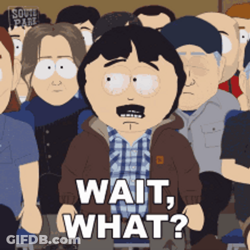 Wait What Randy Marsh GIF