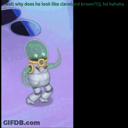 Wait Why Does He Look Like Cleveland Brown GIF