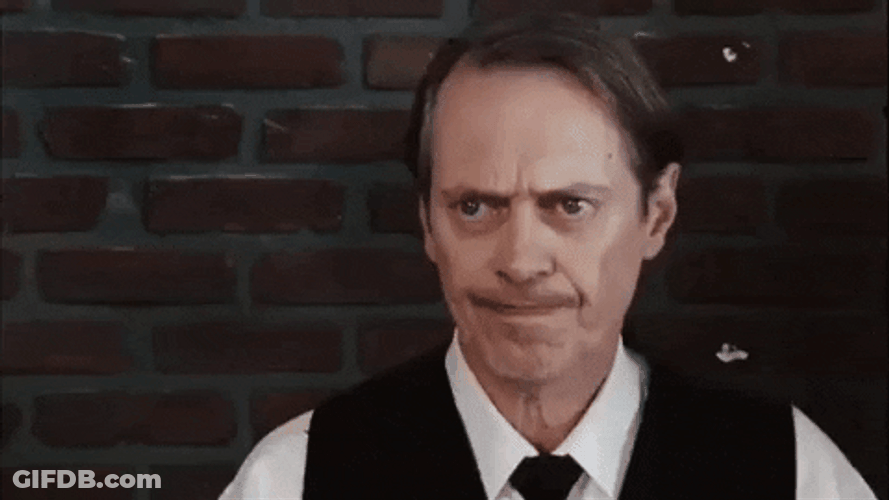 Waiter Billy Madison Steve Buscemi GIF