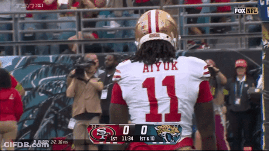Waiting Aiyuk Standing GIF