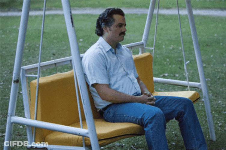 Waiting Alone Pablo Escobar Meme GIF