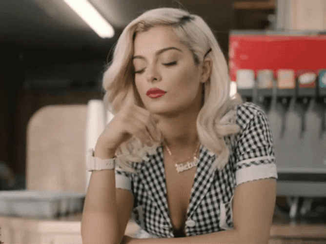 Waiting Bored Bebe Rexha GIF