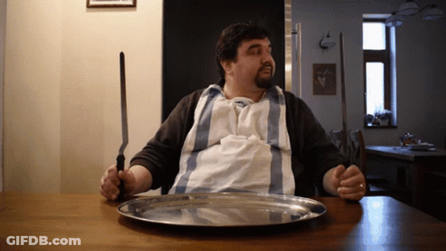 Waiting For Food Starving GIF