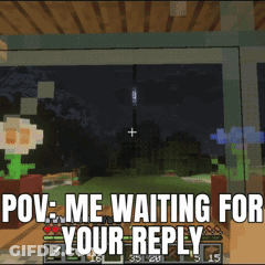 Waiting For Your Reply POV GIF