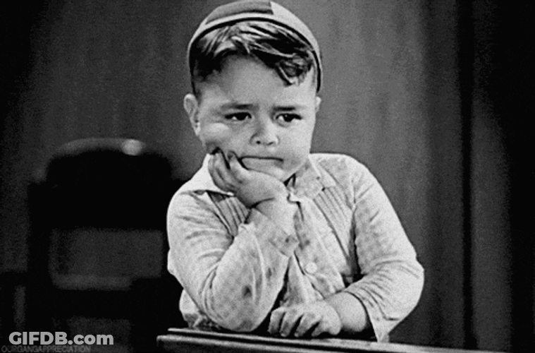 Waiting Little Rascals GIF