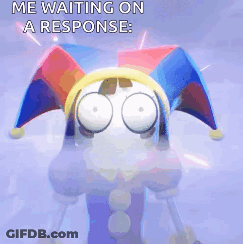 Waiting Pomni Meme GIF